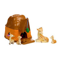 Jungle in my Pocket GIRAFFE HUT - Family & Furniture
